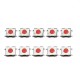 Total 120pcs Tactile Tact Mini Push Button Switch Packet Micro Switch Bags 12 Types Each 10pcs