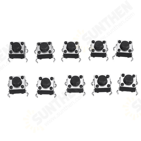 Total 120pcs Tactile Tact Mini Push Button Switch Packet Micro Switch Bags 12 Types Each 10pcs