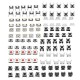 Total 120pcs Tactile Tact Mini Push Button Switch Packet Micro Switch Bags 12 Types Each 10pcs