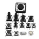 Total 360pcs Tactile Tact Mini Push Button Switch Packet Micro Switch Bags 12 Types Each 30pcs