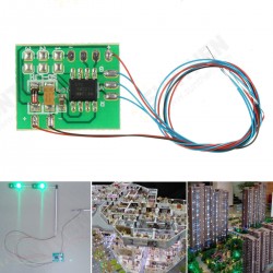 Traffic Light Signal LED Circuit Board for Model Railroad Crossing LED Street Signal Traffic Light Signal LED Circuit Board for Model Railroad Crossing LED Street Signal