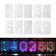 Upgrade Acrylic Boldfaced Word Production Kit For Color RGB Glow Tube Clock LED Music Spectrum 1863137 1863139