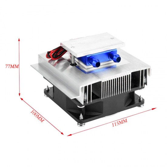 XD-2024 Refrigeration Chip Module Semiconductor Kit Mini Fish Tank Chiller 15L Circulation Small Refrigerator