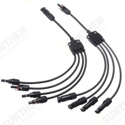 Y Branch MC4 Solar Panel Adaptor Cable Connector(1, M/FFFF and F/MMMM) Y Branch MC4 Solar Panel Adaptor Cable Connector(1, M/FFFF and F/MMMM)
