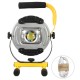 30W Portable USB Rechargeable COB LED Flood Light Outdoor Emergency Camping Lamp for Hiking 220V