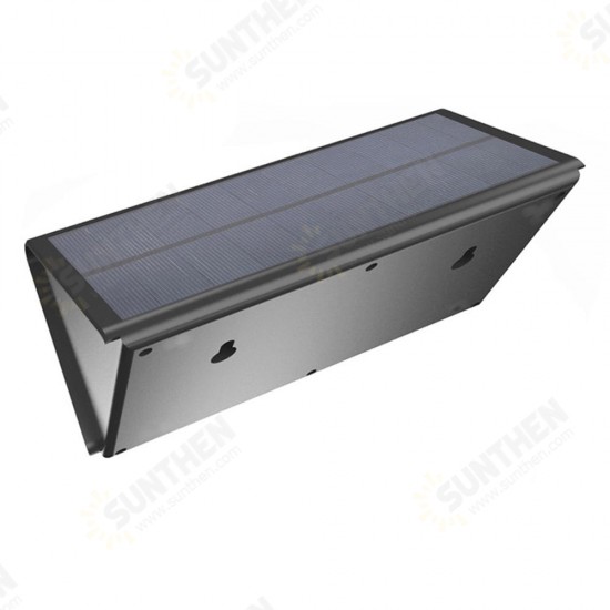 6W 48 LED Solar Powered 4 Modes 1000LM Motion Sensor Wall Street Light Waterproof IP65 Outdoor Yard