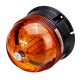 DC12-24V 40LED Magnetic Roof Rotating Flash Amber Beacon Strobe Tractor Warning Signal Light