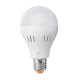 E27 A60 5W 320LM Pure White Natural White Microwave Sensor Emergency LED Light Bulb AC85-265V