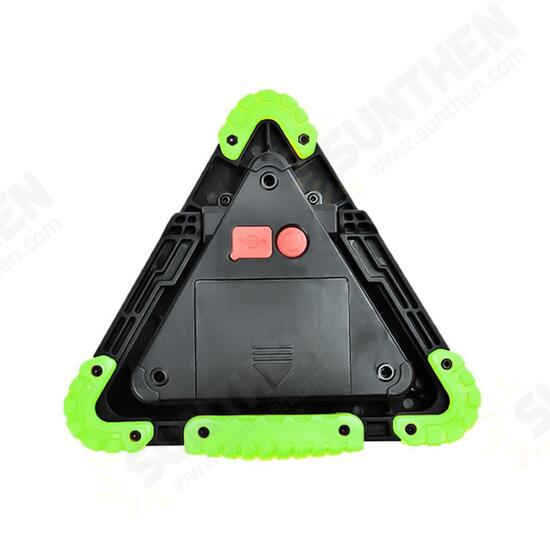 3 COB+36 LED Outdoor Portable Handle Triangle Work Light Car Repair Camping Emergency Lamp