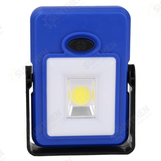 Portable COB Hook Magnetic Work Light Battery Powered Outdoor Lamp for Camping Fishing Hiking