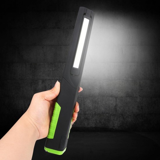 Portable COB LED USB Rechargeable Magnetic Work Light Hook Foldable Camping Tent Torch Flashlight