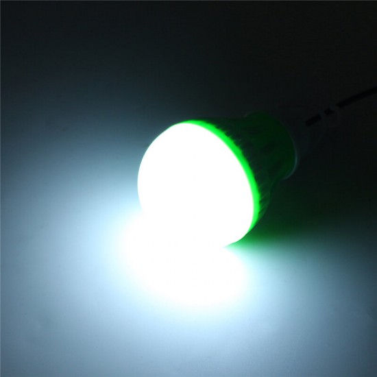 Portable LED Work Light USB Rechargeable 360°Adjustable Flashlight w/ Light Bulb