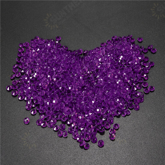 1000pcs 4.5mm Table Crystal Diamond Acrylic Crystals Diamonds Wedding Party Decoration