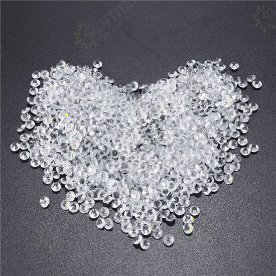 1000pcs 4.5mm Table Crystal Diamond Acrylic Crystals Diamonds Wedding Party Decoration