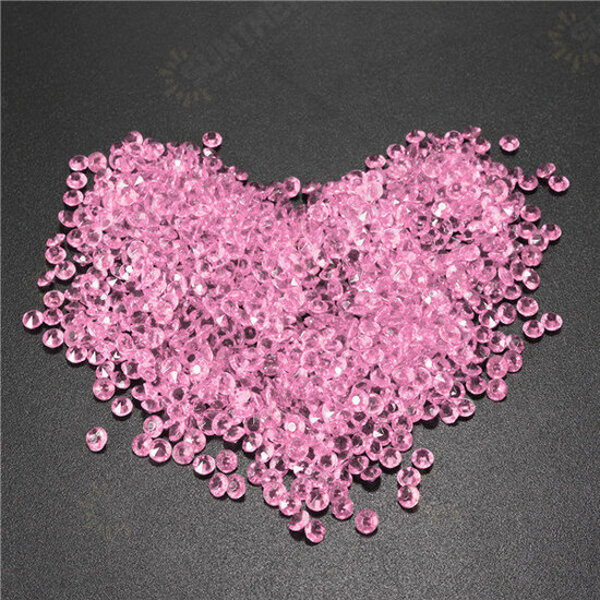 1000pcs 4.5mm Table Crystal Diamond Acrylic Crystals Diamonds Wedding Party Decoration