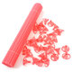 100pcs 38cm Plastic Colorful Balloon Stick Balloon Prop Party Decoration