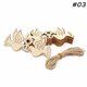 10pcs Wooden Laser Cut Heart Shapes Craft Embellishments Decoration Wedding Favors