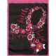 12.5inchx18inch Faith Hope Love Garden Flag Pink Ribbon Breast Cancer Awareness Floral Decorations