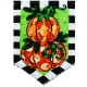 12.5inchx18inch Garden Flag Tom's Pumpkin Topiary Autumn Holiday Fall Yard Banner Decorations