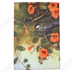12inchx18inch Garden Double Sided Bird Flower Flags Home Yard Banner House Decorations 12inchx18inch Garden Double Sided Bird Flower Flags Home Yard Banner House Decorations