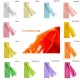 14 Inch Tissue Paper Tassel Garland Birthdays Party Decorations Event Gift Pack Balloon Accessoriess