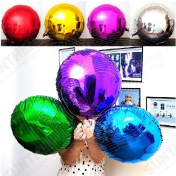 18inch Foil Helium Balloons Round Shape For Parties Celebration 18inch Foil Helium Balloons Round Shape For Parties Celebration