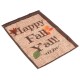 18inchx12.5inch Happy Fall Yall Autumn Polyester House Holiday Decorations Garden Flag
