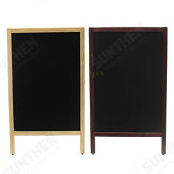 24x39 Inch Double-sided Foldable Pinewood Frame Chalkboard Wedding Shop Sign Memo Message Menu Board 24x39 Inch Double-sided Foldable Pinewood Frame Chalkboard Wedding Shop Sign Memo Message Menu Board