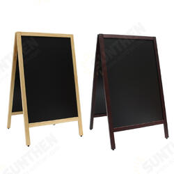 24x39 Inch Double-sided Foldable Pinewood Frame Chalkboard Wedding Shop Sign Memo Message Menu Board 24x39 Inch Double-sided Foldable Pinewood Frame Chalkboard Wedding Shop Sign Memo Message Menu Board