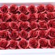 30PCS Artificial Rose Flower Crystal Gold Powder Valentine's Day Party Gift Decorations