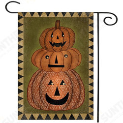 30x45cm Halloween Pumpkin Polyester Welcome Flag Garden Holiday Decoration 30x45cm Halloween Pumpkin Polyester Welcome Flag Garden Holiday Decoration