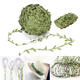 40-200m Artificial Green Ivy Vine Leaf Garland Rattan Foliage Home Wedding Decorations