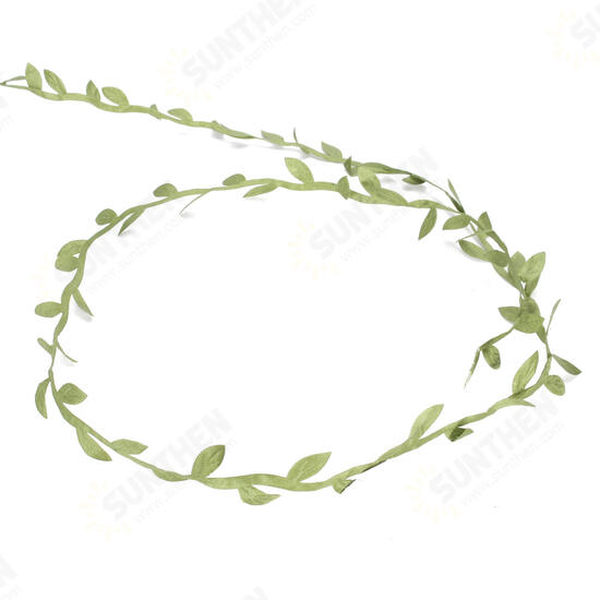 40-200m Artificial Green Ivy Vine Leaf Garland Rattan Foliage Home Wedding Decorations