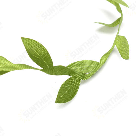 40-200m Artificial Green Ivy Vine Leaf Garland Rattan Foliage Home Wedding Decorations