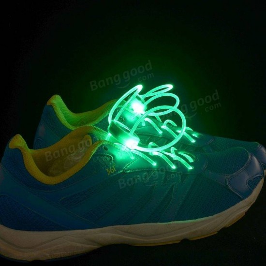 4th Generation LED Glowing Shoelaces Flash Shoelaces Shoe Strap Outdoor Dance Party Supplies