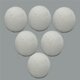 6/12Pcs Christmas Snowball Balls 40-100mm Party Ornaments Bauble Xmas Tree Decoration