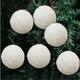 6/12Pcs Christmas Snowball Balls 40-100mm Party Ornaments Bauble Xmas Tree Decoration