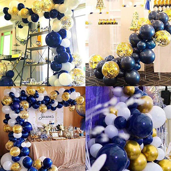 61PCS DIY Latex Balloons Set Birthday Party Wedding Garland Decoration