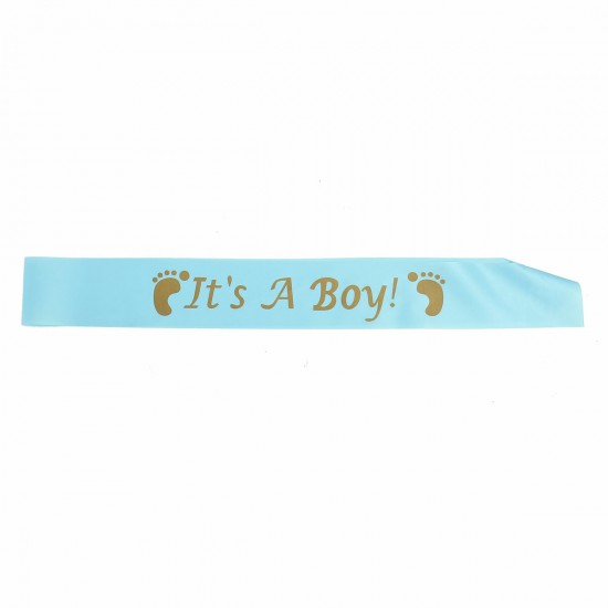 Colors Baby Shower Party Satin Sash Banner Ribbon New Mummy To Be/Grandma/Auntie/Nanny