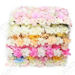DIY Artificia Wedding Rose Flower Panel Backdrop Wall Road Arch Decorations DIY Artificia Wedding Rose Flower Panel Backdrop Wall Road Arch Decorations