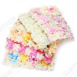 DIY Artificia Wedding Rose Flower Panel Backdrop Wall Road Arch Decorations DIY Artificia Wedding Rose Flower Panel Backdrop Wall Road Arch Decorations