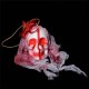 Halloween Decorations Horror props Horrible Skeleton Bleeding Skull Scary Spooky Hanging Props Party