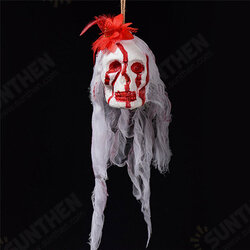 Halloween Decorations Horror props Horrible Skeleton Bleeding Skull Scary Spooky Hanging Props Party Halloween Decorations Horror props Horrible Skeleton Bleeding Skull Scary Spooky Hanging Props Party