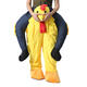 Hallowen Christmas Shoulder Carry Me Piggy Back Ride-On Fancy Dress Adult Party Costume Outfit