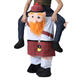 Hallowen Christmas Shoulder Carry Me Piggy Back Ride-On Fancy Dress Adult Party Costume Outfit