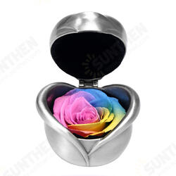 Handmade Preserved Fresh Flower Immortal Rose in Box Valentine's Day Decorations Lady Gifts Handmade Preserved Fresh Flower Immortal Rose in Box Valentine's Day Decorations Lady Gifts