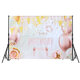 Happy Birthday Decorations Banner Large Rose Gold Balloons Backdrop Theme Poster