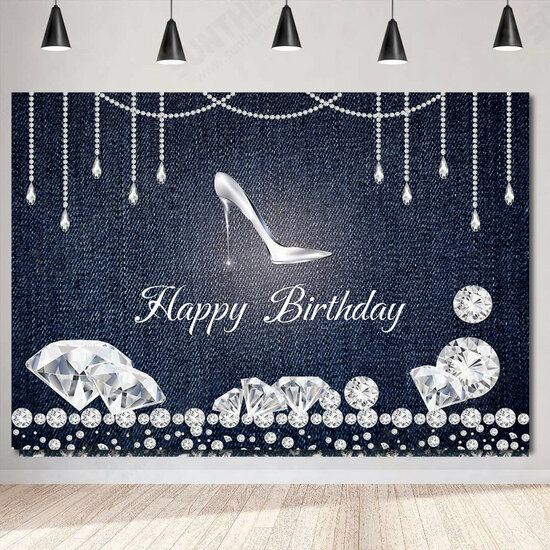 Happy Birthday Photography Backdrop Photo Background Studio Home Party Decor Props