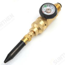 Latex Balloon Gas Inflator Filler With Gauge Helium Tank Regulator for G5/8 Tank Valves Latex Balloon Gas Inflator Filler With Gauge Helium Tank Regulator for G5/8 Tank Valves