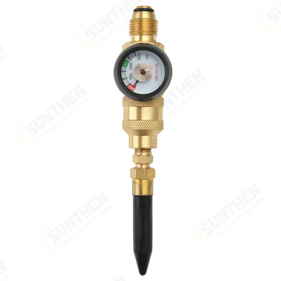 Latex Balloon Gas Inflator Filler With Gauge Helium Tank Regulator for G5/8 Tank Valves